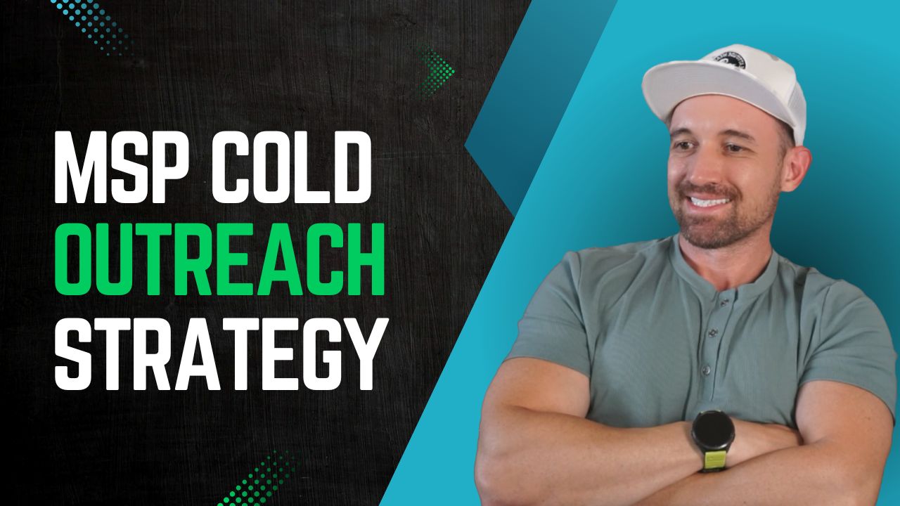 MSP HUB HQ Thumbail - MSP Hub HQ MSP Cold Outreach Strategy YouTube Thumbnail