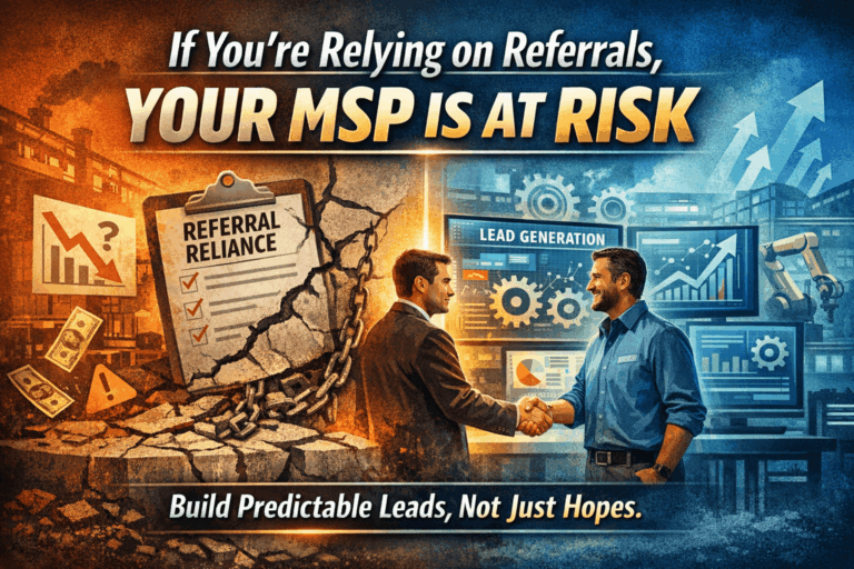 Relying on Referrals Puts Your MSP at Risk in 2025